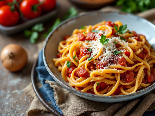 Bowl of Spicy Spanish Chorizo Pasta