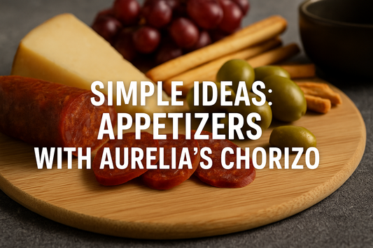 Easy Appetizers with Aurelia's Chorizo